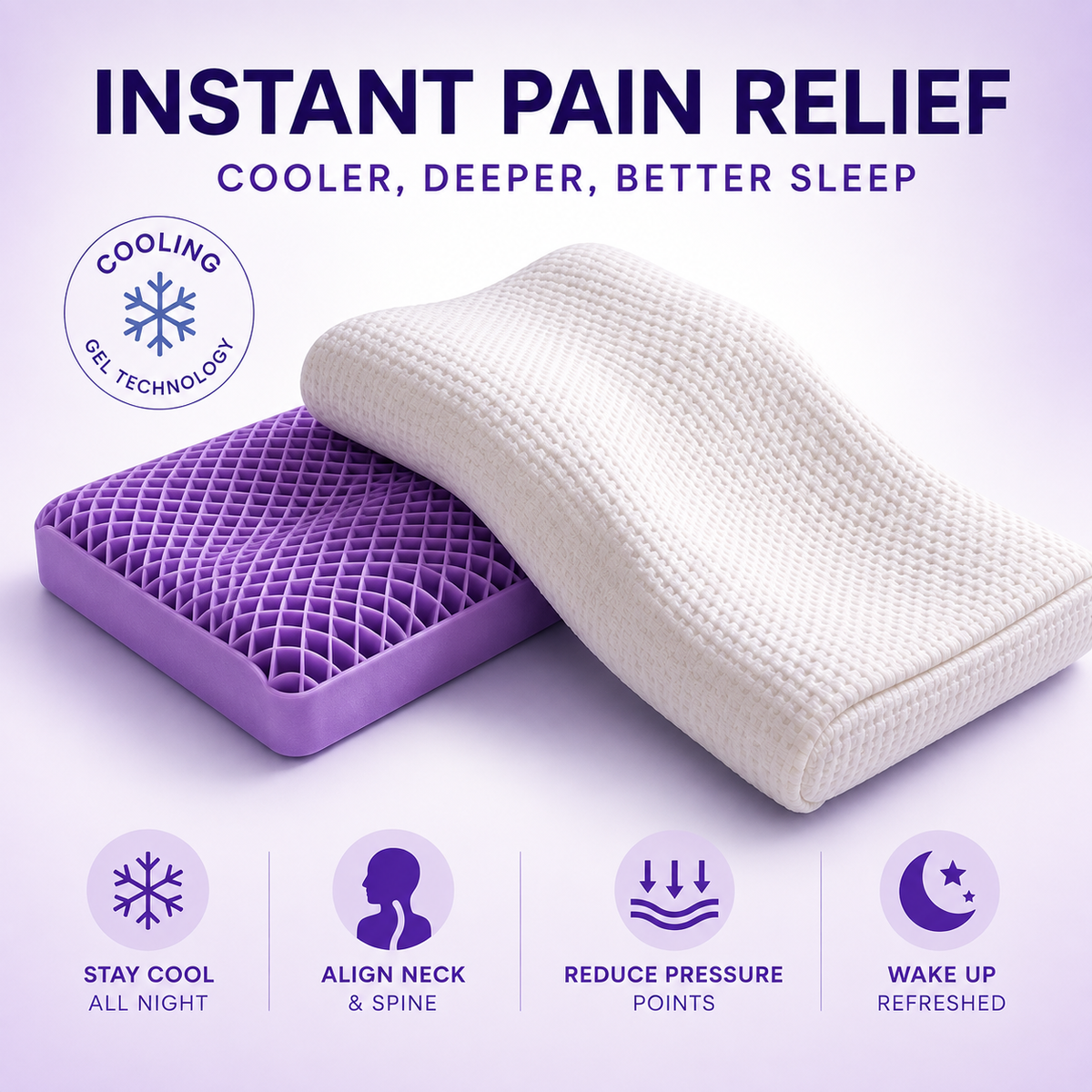 CloudPillow™ Support Pillow
