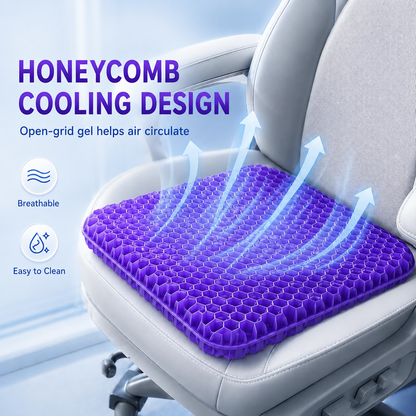 CloudSeat Purple Gel Seat Cushion