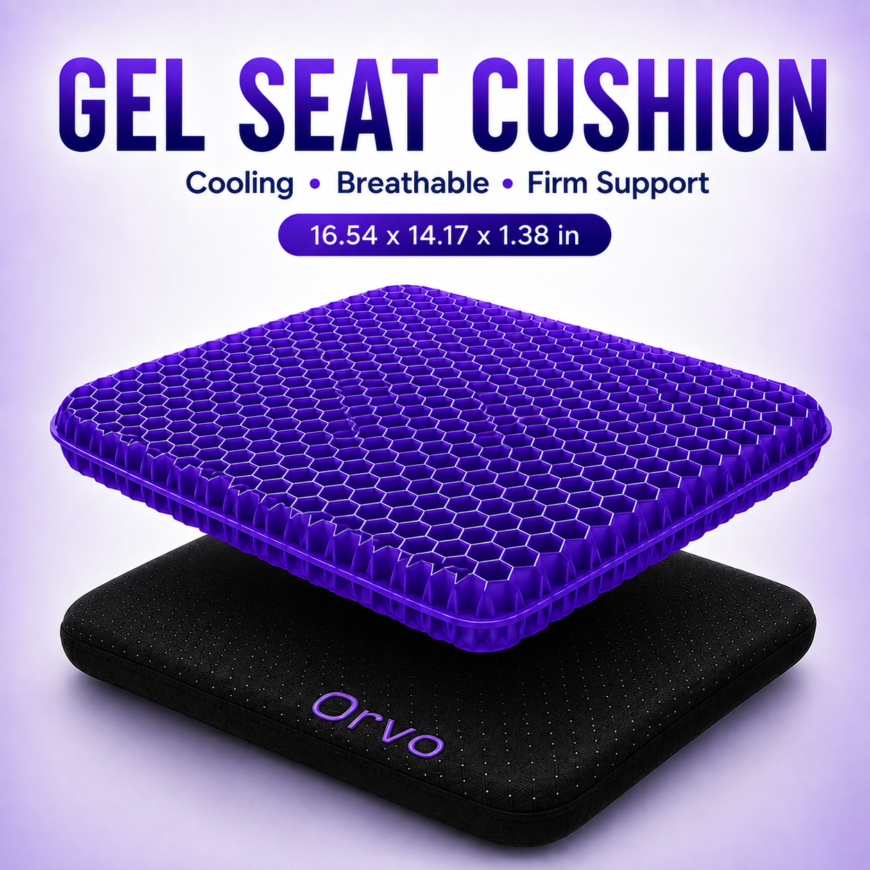 CloudSeat Purple Gel Seat Cushion