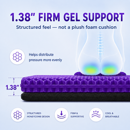 CloudSeat Purple Gel Seat Cushion