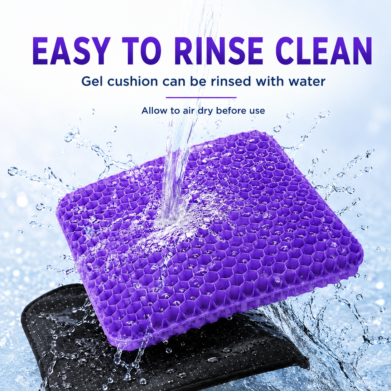 CloudSeat Purple Gel Seat Cushion